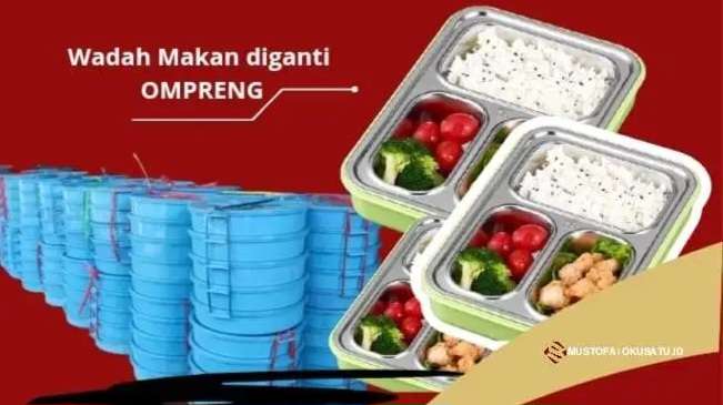 Wadah Makan Bergizi Gratis di Sumsel Gunakan Ompreng Stainless Mulai 3 Februari 2025