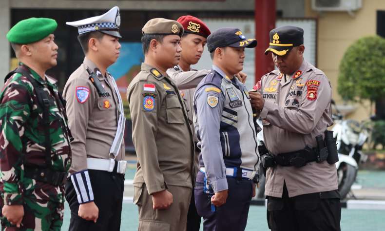 Pengamanan Lebaran, Polres OKU Timur Gelar Operasi Ketupat Musi 2025