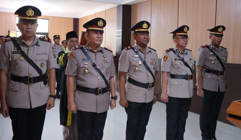 Dua Perwira Polres OKU Timur Dimutasi, Iptu Guntur Jabat Kasat Res Narkoba