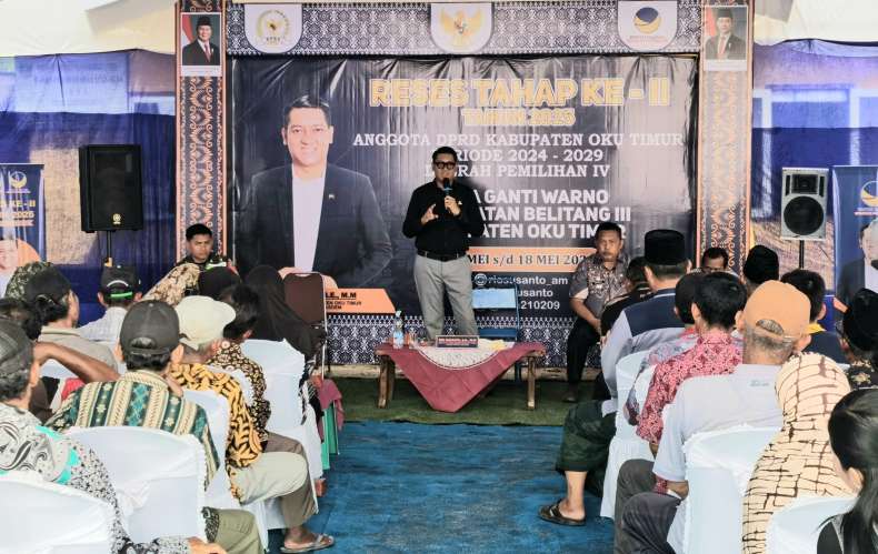 Reses Rio Susanto, Masyarakat Desa Gantiwarno Suarakan Perbaikan Infrastruktur dan Ekonomi