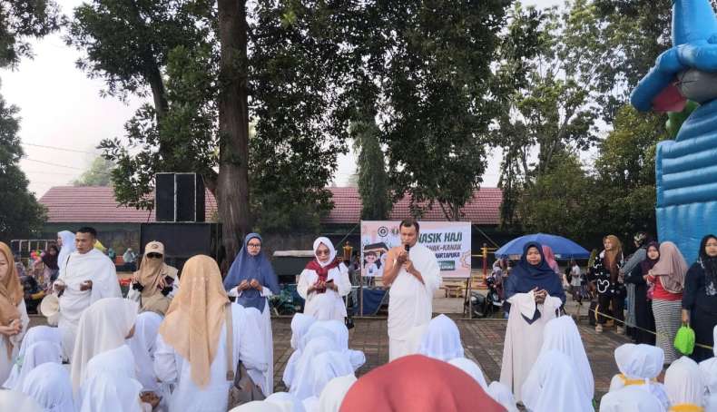 IGTKI Martapura Gelar Manasik Haji, Edukasi Rukun Islam Sejak Dini