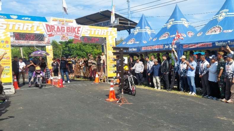 Open Championship Drag Bike Polres OKU Timur 2025, 300 Dragster Ramaikan HUT OKU Timur ke-21