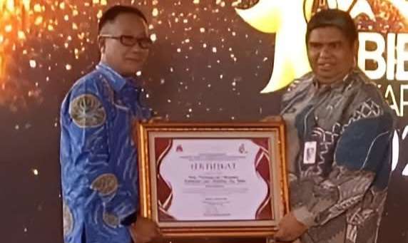 Diskanak OKU Timur Raih Penghargaan Nasional, Juara Pertama BBIB Awards 2025
