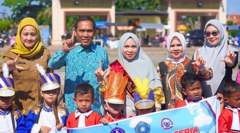 Gebyar Literasi Paud, Sheila Noberta Ajak Anak Gemar Membaca