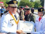 Sosok Ivana Maheswari, Pembawa Baki Paskibra OKU Timur 2025, Rela Turunkan Berat Badan Demi Kibarkan Merah Putih