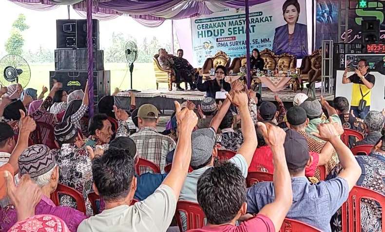 Irma Suryani Apresiasi Bupati Enos, 98 Persen Warga Miskin OKU Timur Sudah Ditanggung BPJS