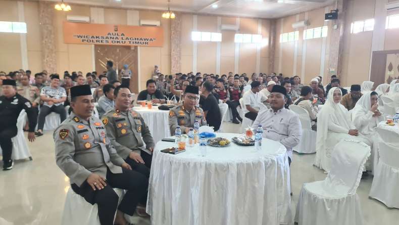 Polres OKU Timur Peringati Maulid Nabi, Doakan Kedamaian Bangsa
