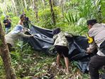 Warga Raman Jaya Gempar, Mayat Pria Ditemukan Membusuk di Kebun Karet