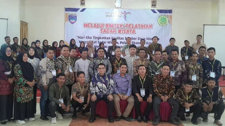 Disporapar Gelar Bimtek Ekonomi Kreatif dan Sadar Wisata, Ini Tujuannya