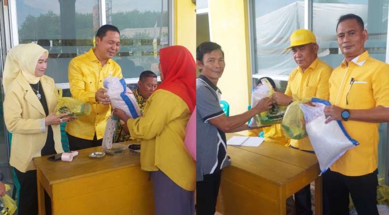 Pasar Murah Golkar di OKU Timur Bantu Ringankan Beban Warga