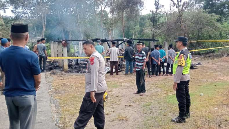 Kebakaran di Rasuan Diduga Akibat Korsleting Listrik, Kerugian Ditaksir Ratusan Juta
