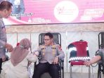 Hari Jadi Humas Polri, Polres OKU Timur Gelar Donor Darah