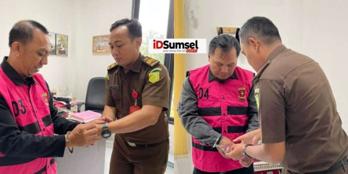 Korupsi Dana Hibah, Ketua dan Bendahara PMI OKU Ditahan Kejari