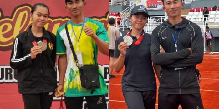 Atlet Atletik Risa Nur Alif Raih Dua Medali Perak di Porprov Sumsel