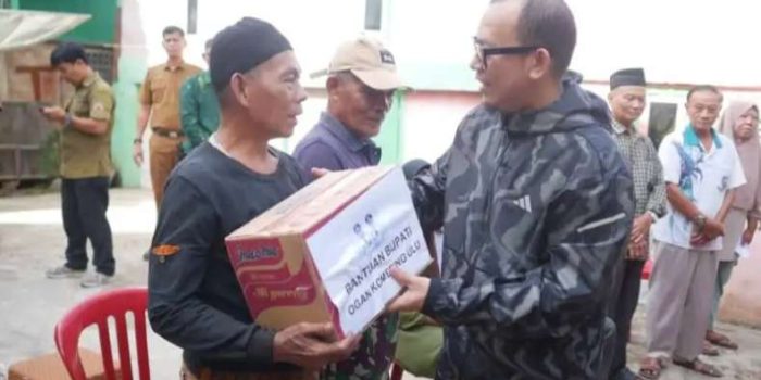 Sembilan Korban Kebakaran di Batu Kuning Terima Bantuan