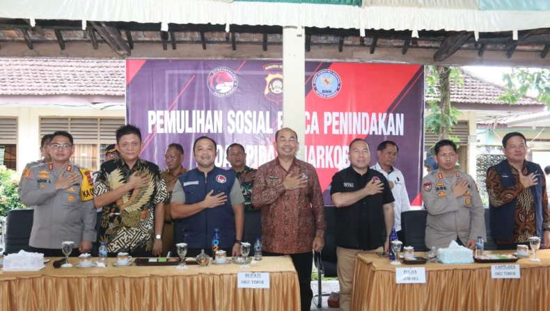 Pasca Penangkapan Bandar di Cempaka, Polda Sumsel–Pemkab OKU Timur Perkuat Sinergi Berantas Narkoba