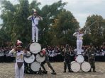 Marching Band SMAN 3 Martapura Semarakan HGN dan HUT PGRI