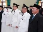 pelantikan pejabat oku 29 Pejabat Pemkab OKU Dirotasi, Teddy Dorong Birokrasi Inovatif