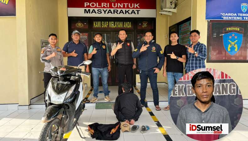Gunakan Motor Curian, Pelaku Curanmor di Belitang Ditangkap