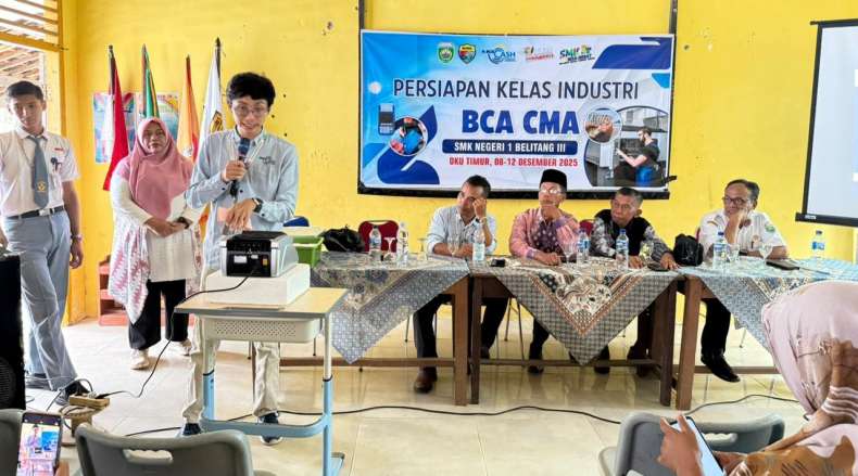 Luncurkan TeFa, SMKN 1 Belitang III Cetak Lulusan Siap Kerja