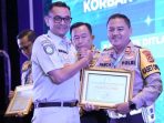 IMG-20251231-WA0006 Angka Kecelakaan Turun Signifikan, Satlantas OKU Timur Dapat Reward Jasaraharja