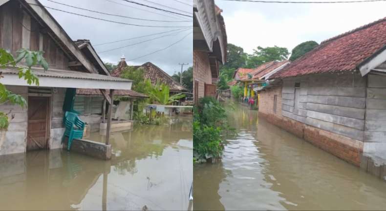 Banjir di Semendawai Suku III, 1.037 Rumah Terendam Akses Jalan Terputus