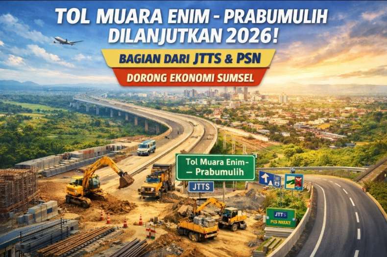 Tol Muara Enim–Prabumulih Dilanjutkan 2026, Edison: Bagian PSN dan JTTS
