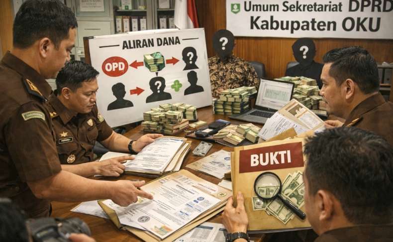 Dugaan Korupsi di Sekretariat DPRD OKU Naik Penyidikan