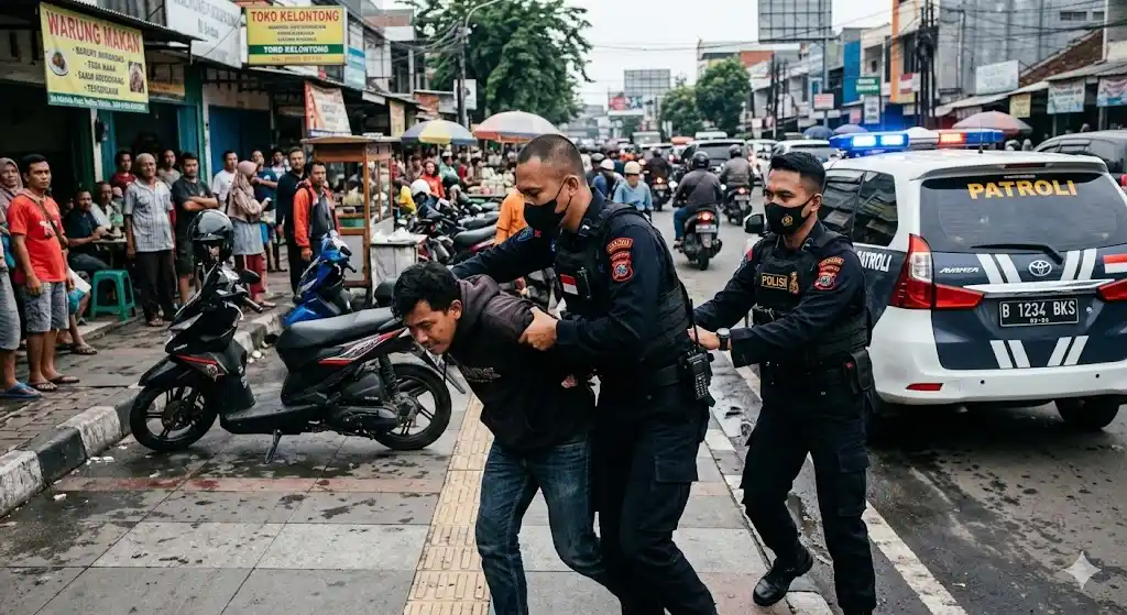 Oknum SPPG Ditangkap Polisi, Diduga Culik dan Wik-wik Siswi SD