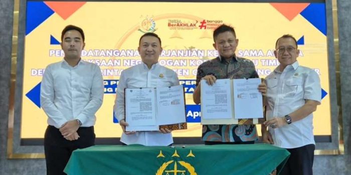 MoU Dengan Bupati, Kajari Tegaskan ini ke Pemkab OKU Timur