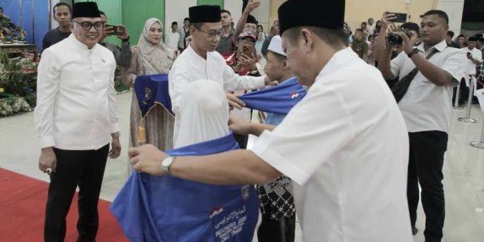 437 Jemaah Haji OKU Timur Kloter 1 Dilepas ke Embarkasi Palembang, Termuda 18 Tahun dan Tertua 89 Tahun