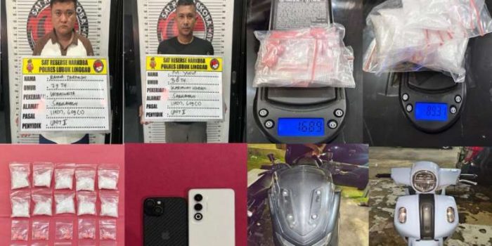 Dua Kurir Narkoba Lintas Provinsi Diringkus, Sita Sabu 89 Gram dan 19 Ekstasi
