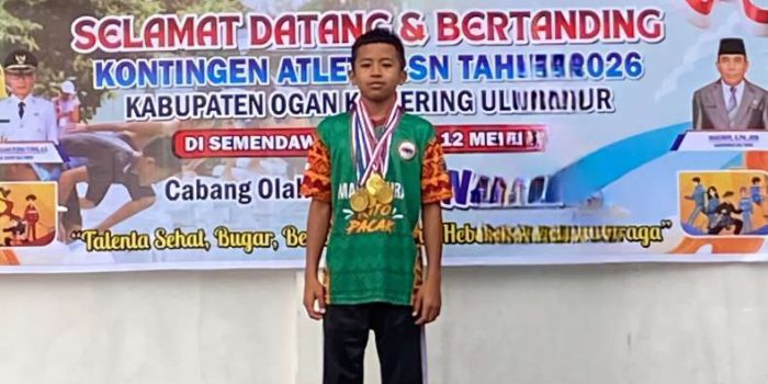 Denley Tifano Musa Borong 4 Emas O2SN Renang 2026, Kembali Wakili OKU Timur ke Tingkat Provinsi