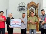 Tingkatkan Kenyamanan Jamaah, Bank Sumsel Babel Salurkan CSR ke Masjid Al Azhar
